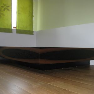 Jugendzimmer aus Räuchereiche mit weißem Schleiflack (3)