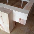 Balkenbett aus Zirbe (2)