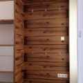 Garderobenmoebel in Eiche Altholz furniert und Weisslack (3)