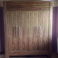 Kinderzimmerschrank Zebrano Furnier (1)