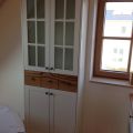 Bad und WC Möbel in Eiche massiv und Weißlack (3)