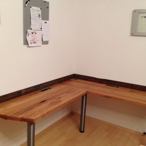 Schreibtisch in Eiche Altholz (1)