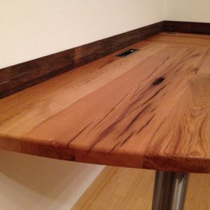 Schreibtisch in Eiche Altholz (2)