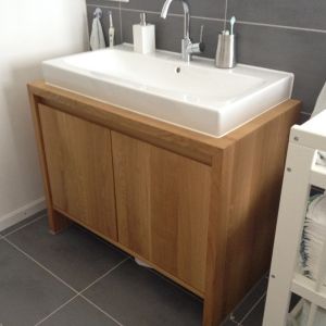 WC und Badmöbel in Eiche massiv (4)