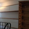 Garderobenmoebel in Eiche Altholz furniert und Weisslack (1)