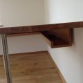 Schreibtisch in Eiche massiv (3)