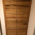 Badmöbel in Eiche Altholz kombiniert mit Weißlack (2)