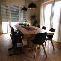 Esszimmertisch in Eiche Altholz (1)