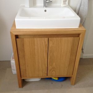 WC und Badmöbel in Eiche massiv (3)